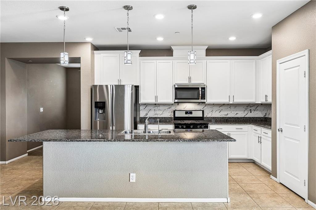 Kitchen at 2255 Valdina Street in Inspirada, Henderson NV