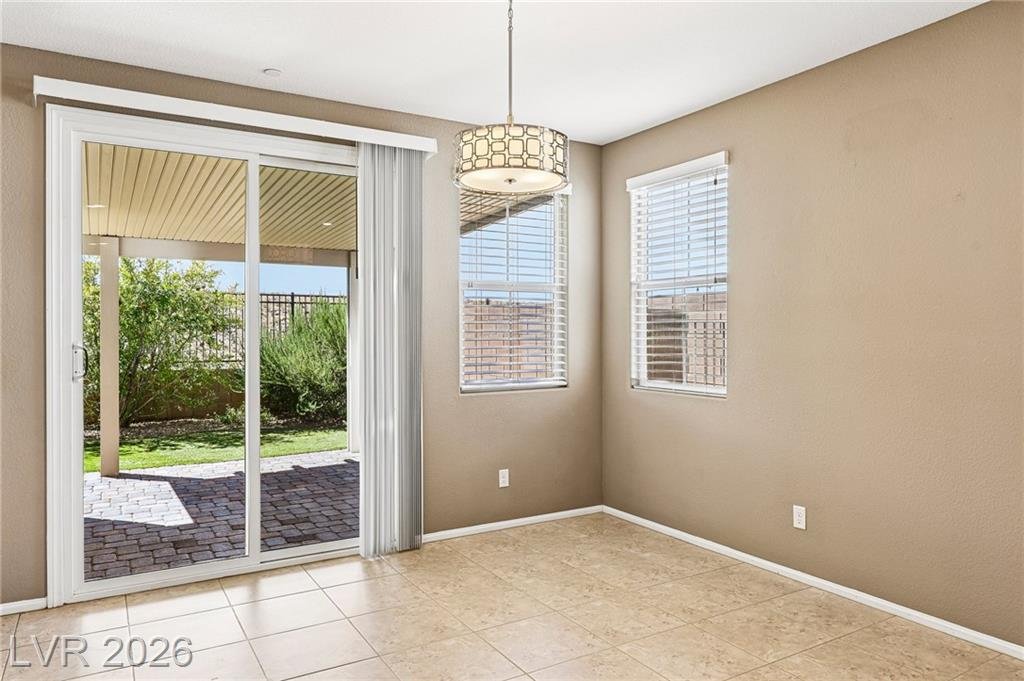 Dining of this Inspirada home in Henderson, Nevada