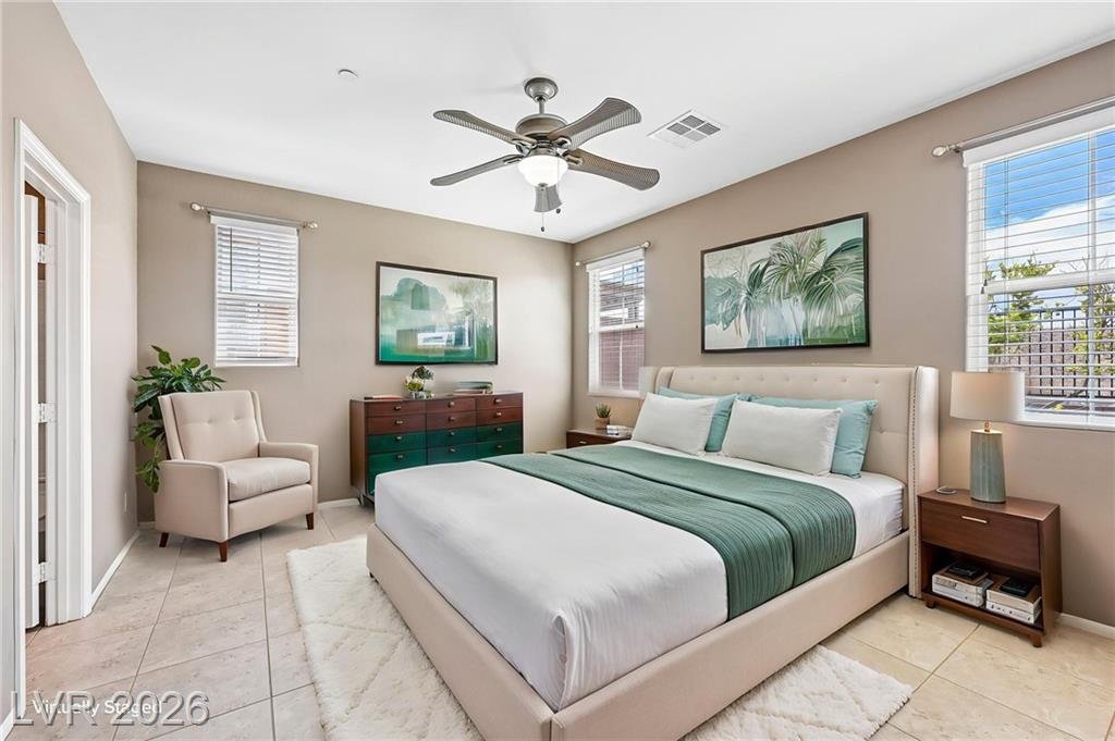 Primary Bedroom at 2255 Valdina Street in Inspirada, Henderson NV