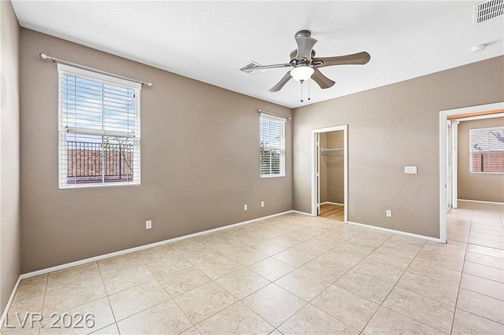 Primary Bedroom of this Inspirada home in Henderson, Nevada