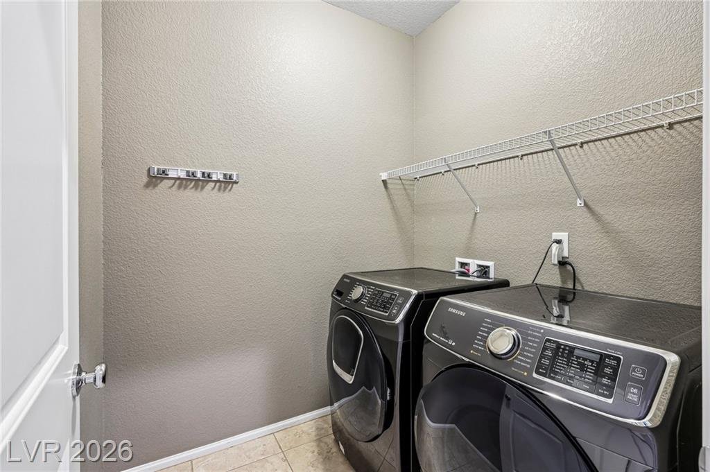 Laundry of this Inspirada home in Henderson, Nevada
