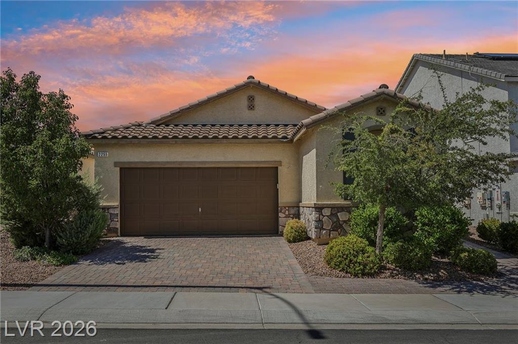 Front Exterior of this Inspirada home in Henderson, Nevada