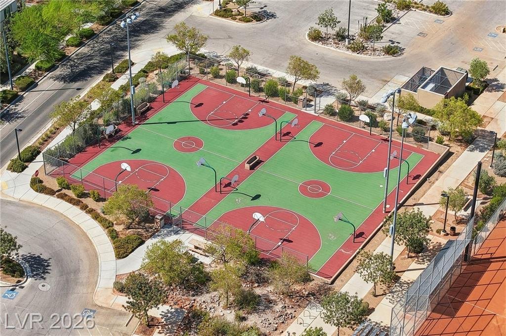 Aerial of this Inspirada home in Henderson, Nevada