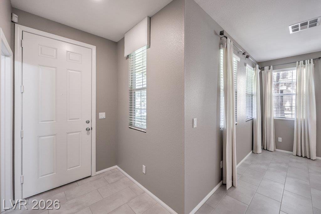 Entry of this Inspirada home in Henderson, Nevada