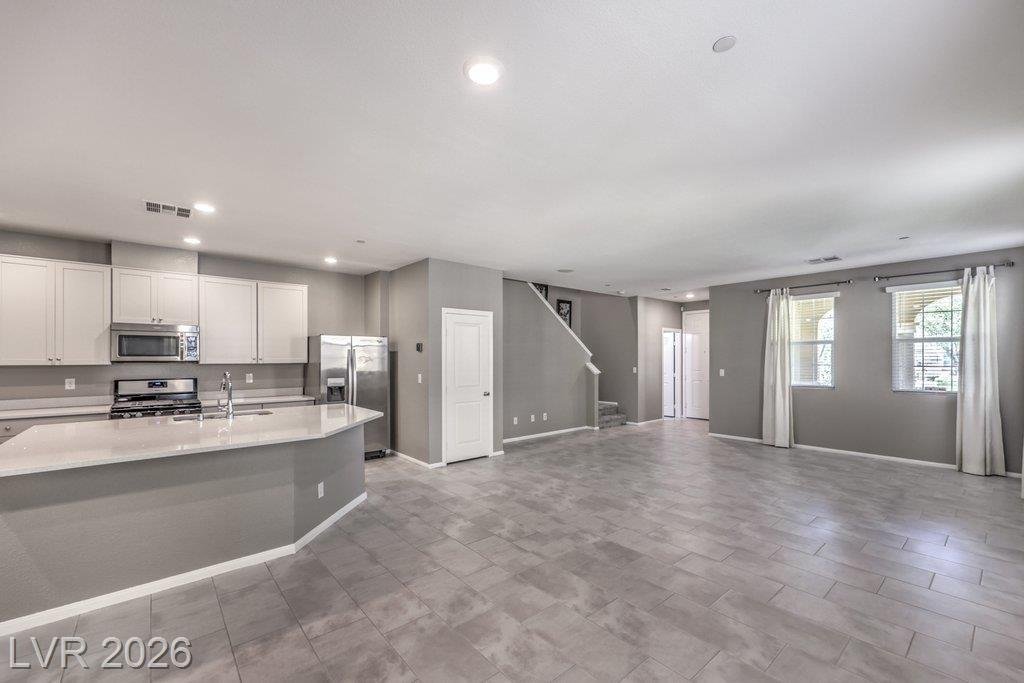 Kitchen of this Inspirada home in Henderson, Nevada