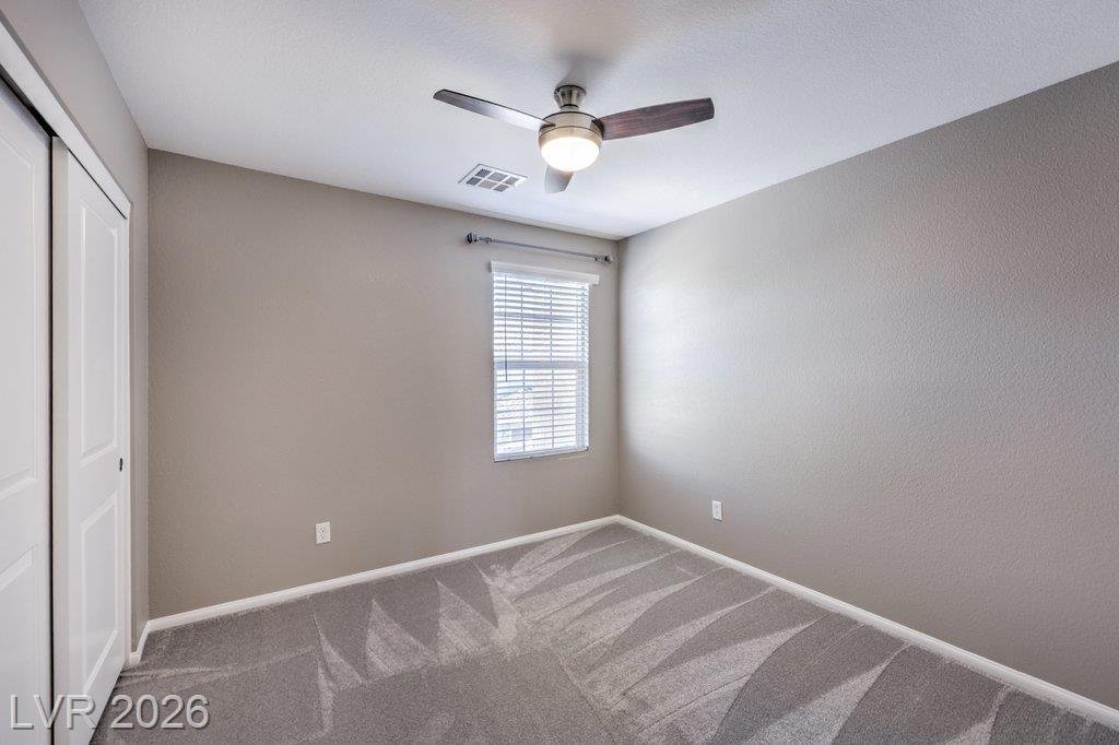 Bedroom of this Inspirada home in Henderson, Nevada