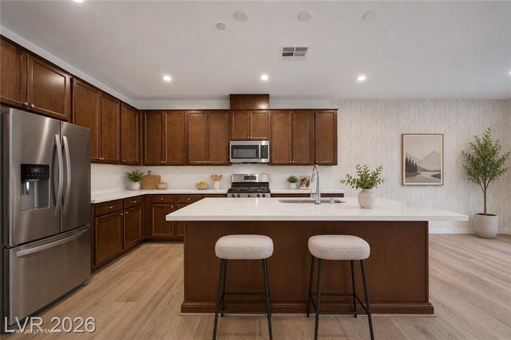 Kitchen at 2540 Catallo Street in Inspirada, Henderson NV