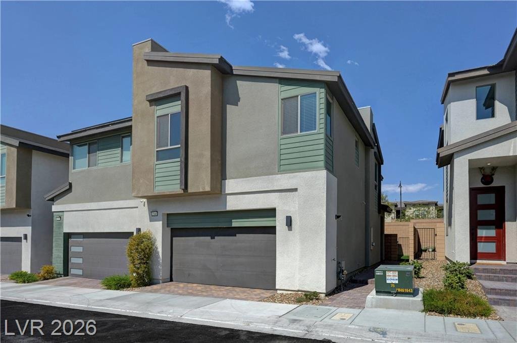 Front Exterior of this Inspirada home in Henderson, Nevada