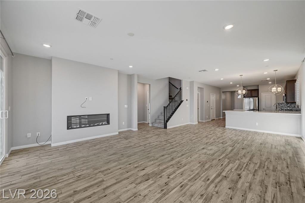 Family Room of this Inspirada home in Henderson, Nevada