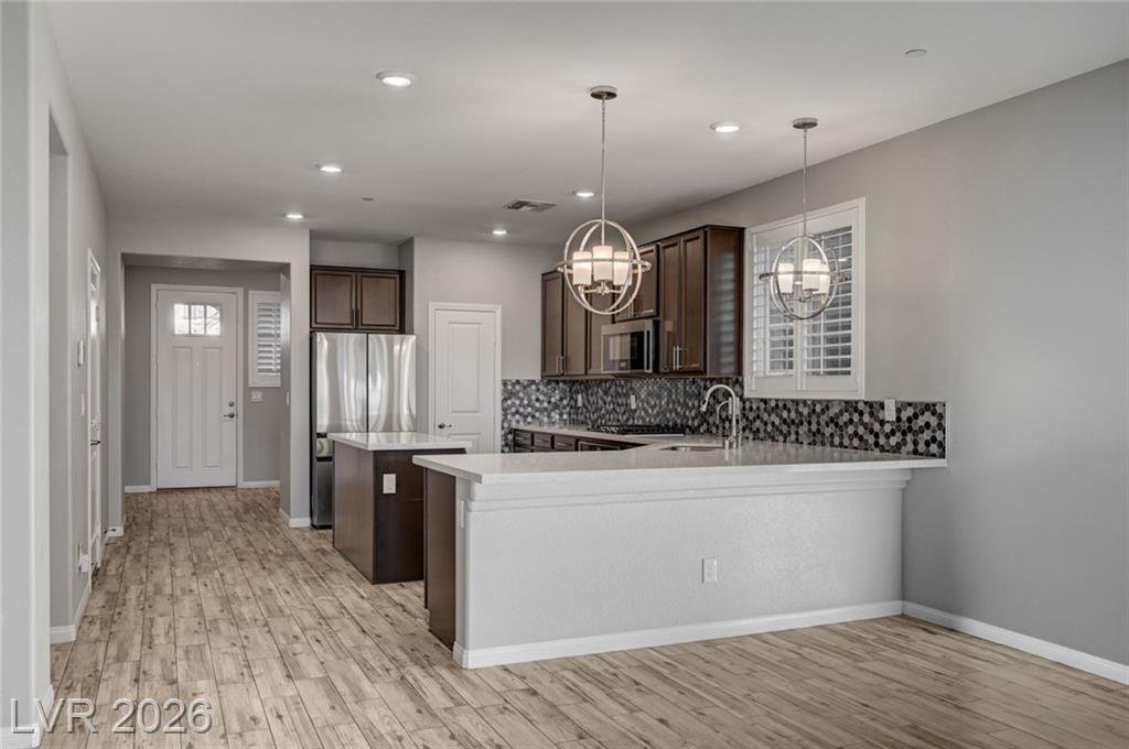 Entry of this Inspirada home in Henderson, Nevada