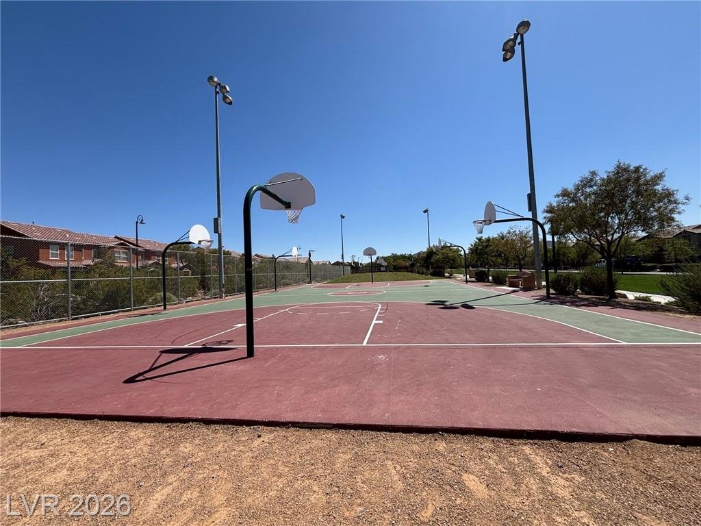 Community basketball court near 2850 Alenga Street