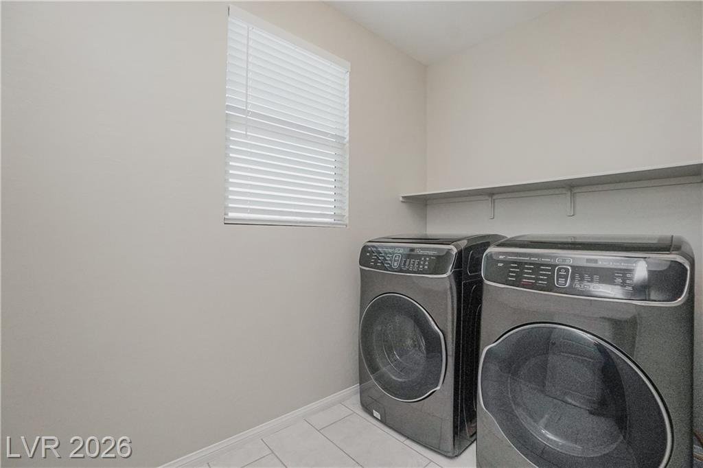 Laundry of this Inspirada home in Henderson, Nevada