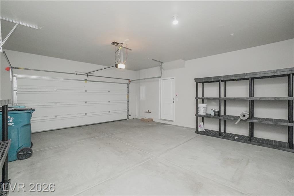 Garage of this Inspirada home in Henderson, Nevada