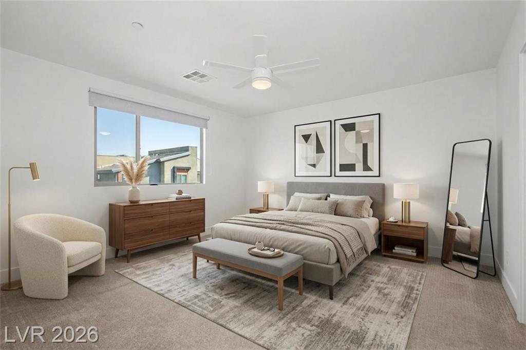 Primary Bedroom at 3206 Centano Avenue in Inspirada, Henderson NV