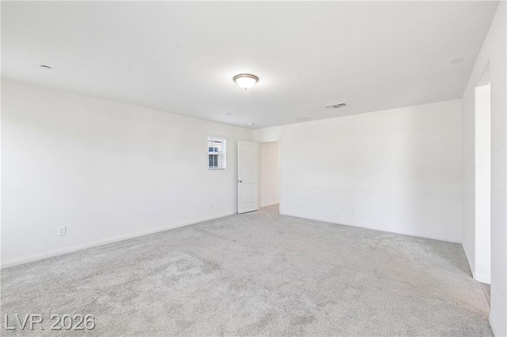 Primary bedroom toward the bedroom door