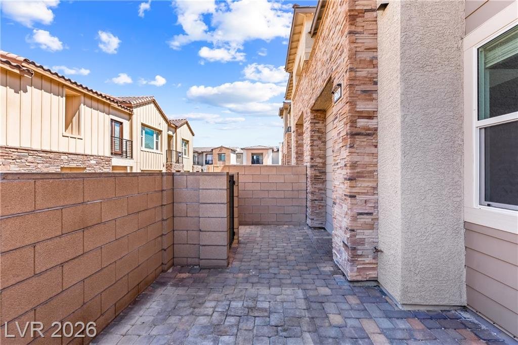 Patio at 3286 Vasco Falls Avenue in Inspirada, Henderson NV
