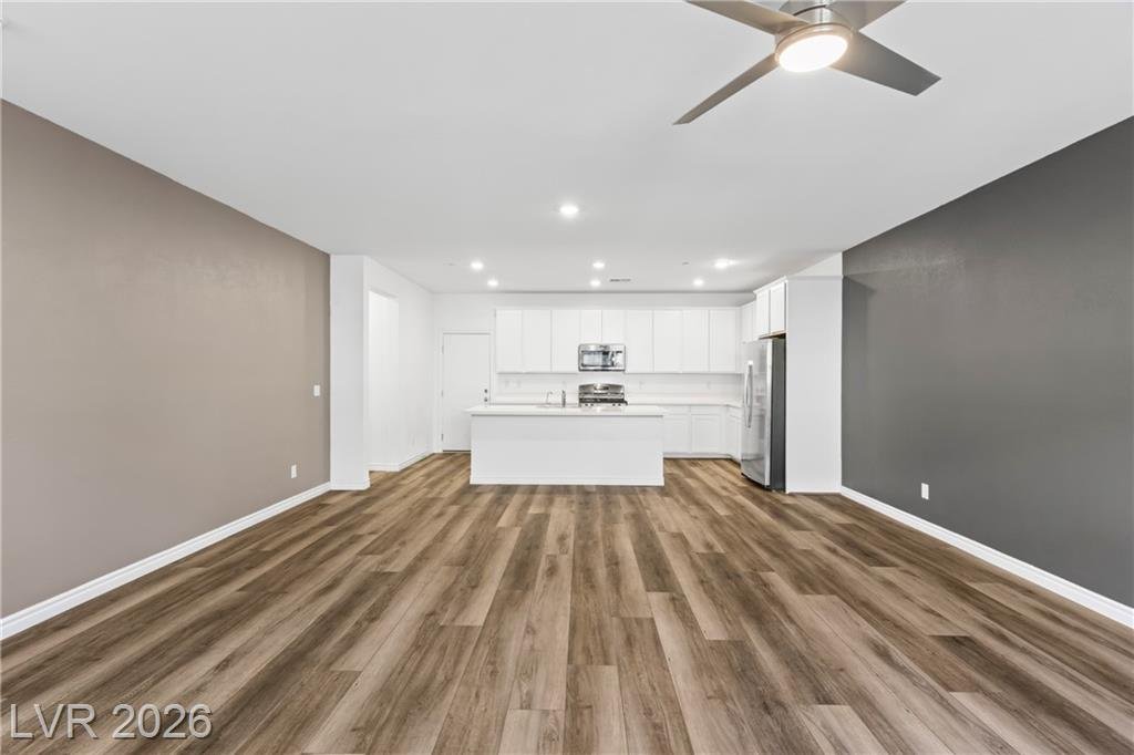 Family Room of this Inspirada home in Henderson, Nevada