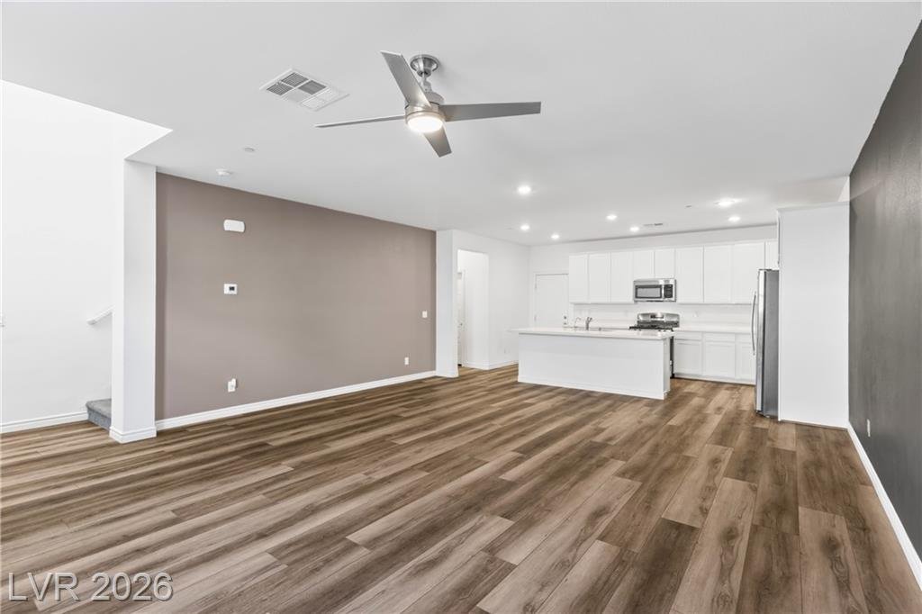 Family Room of this Inspirada home in Henderson, Nevada