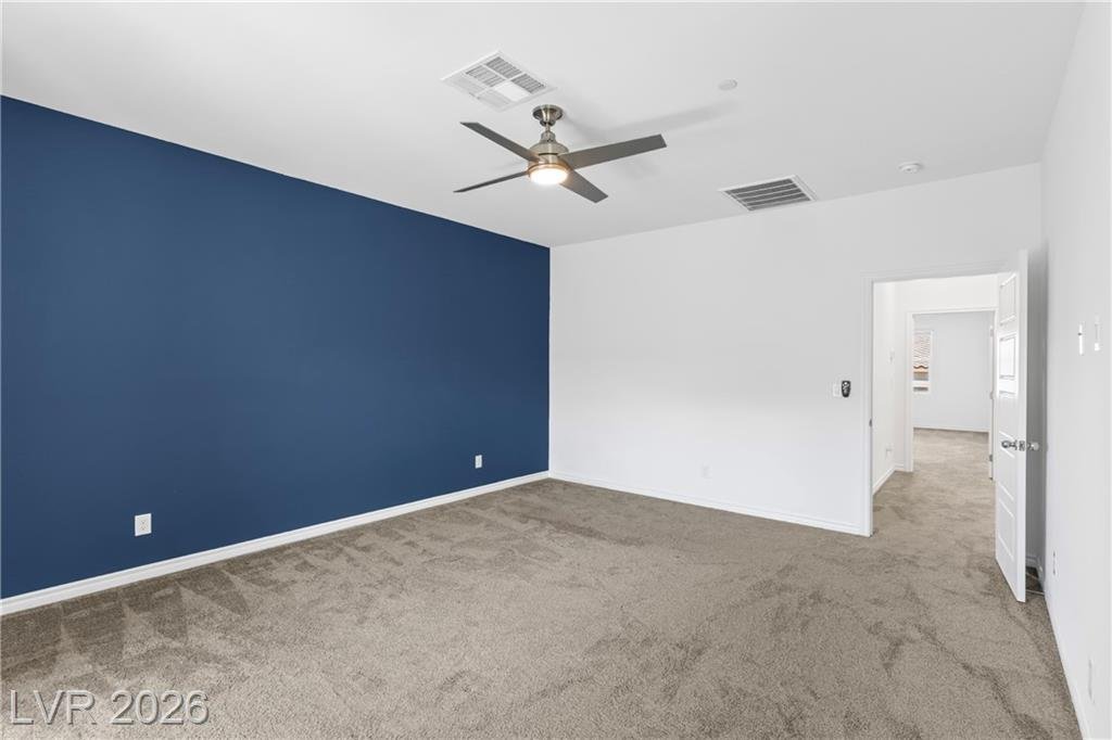 Primary Bedroom of this Inspirada home in Henderson, Nevada