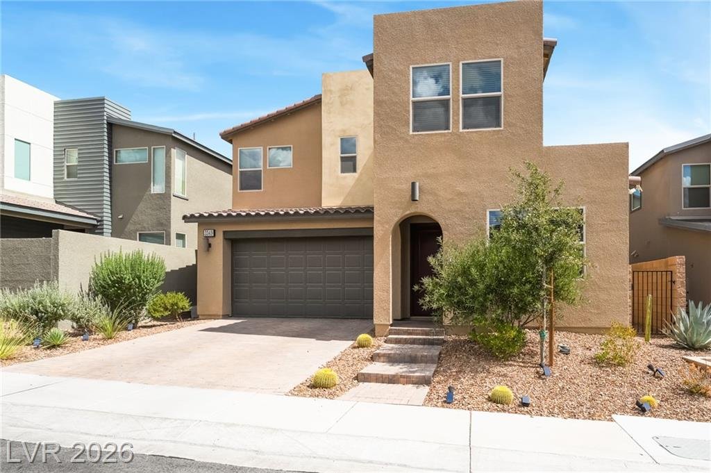 Front Exterior of this Inspirada home in Henderson, Nevada