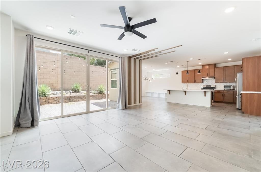 Family Room of this Inspirada home in Henderson, Nevada