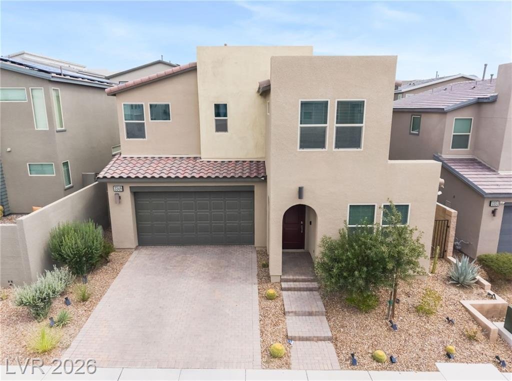 Front Exterior at 3349 Solento Lane in Inspirada, Henderson NV