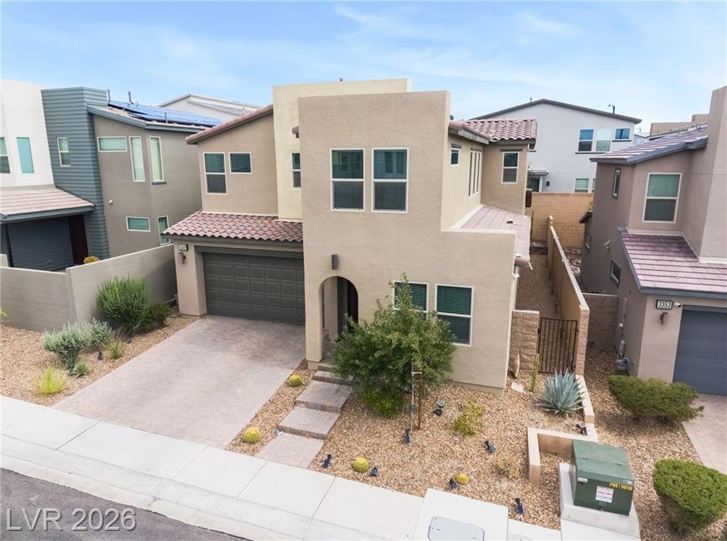 Front Exterior of this Inspirada home in Henderson, Nevada