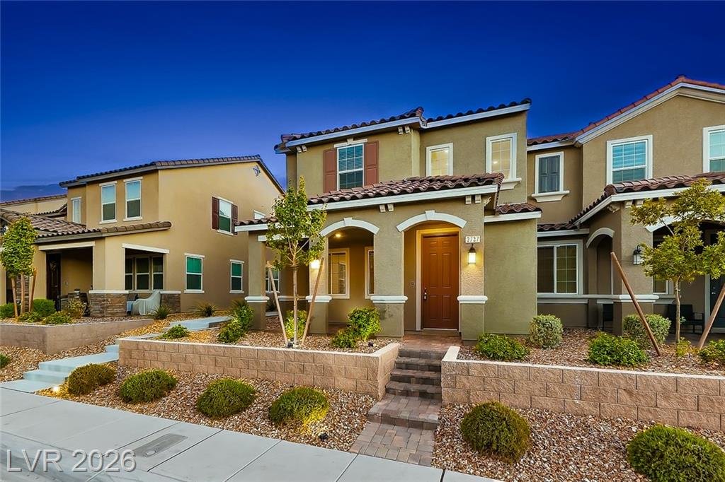 Front Exterior of this Inspirada home in Henderson, Nevada
