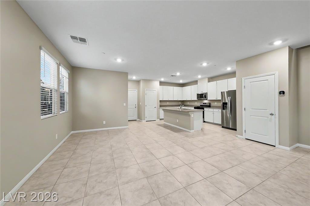 Family Room of this Inspirada home in Henderson, Nevada