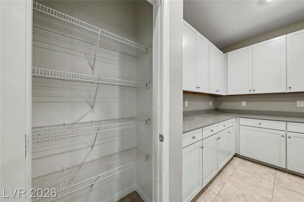 Closet of this Inspirada home in Henderson, Nevada
