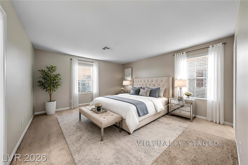 Primary Bedroom at 3737 Via Gennaro in Inspirada, Henderson NV