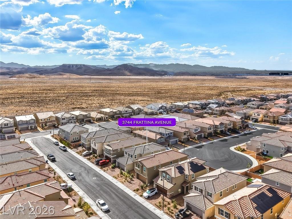 Aerial of this Inspirada home in Henderson, Nevada