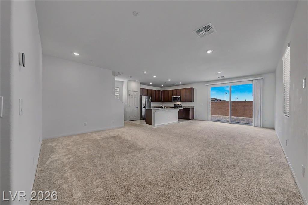 Family Room of this Inspirada home in Henderson, Nevada