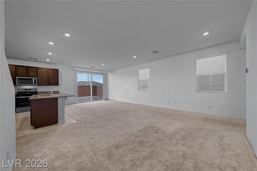 Family Room of this Inspirada home in Henderson, Nevada