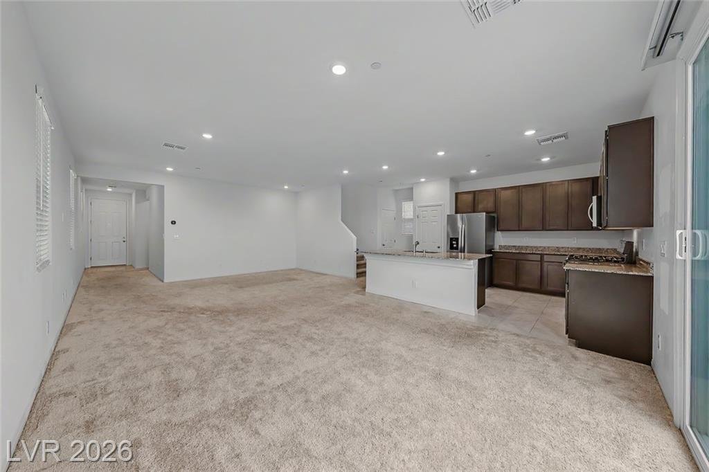Family Room of this Inspirada home in Henderson, Nevada