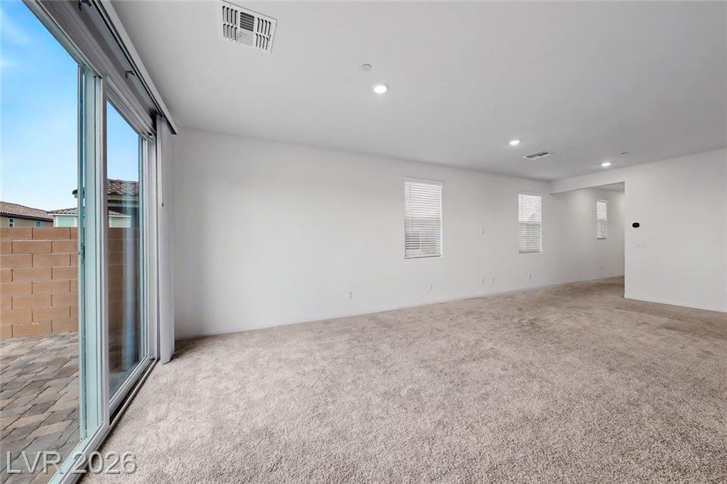 Family Room of this Inspirada home in Henderson, Nevada