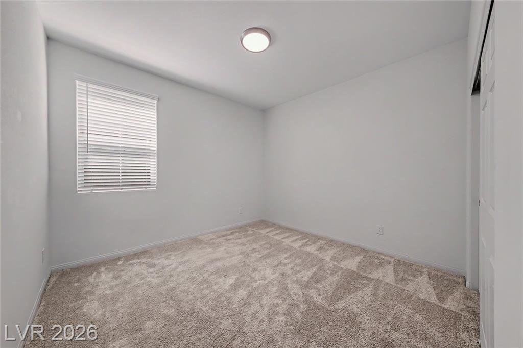 Bedroom of this Inspirada home in Henderson, Nevada
