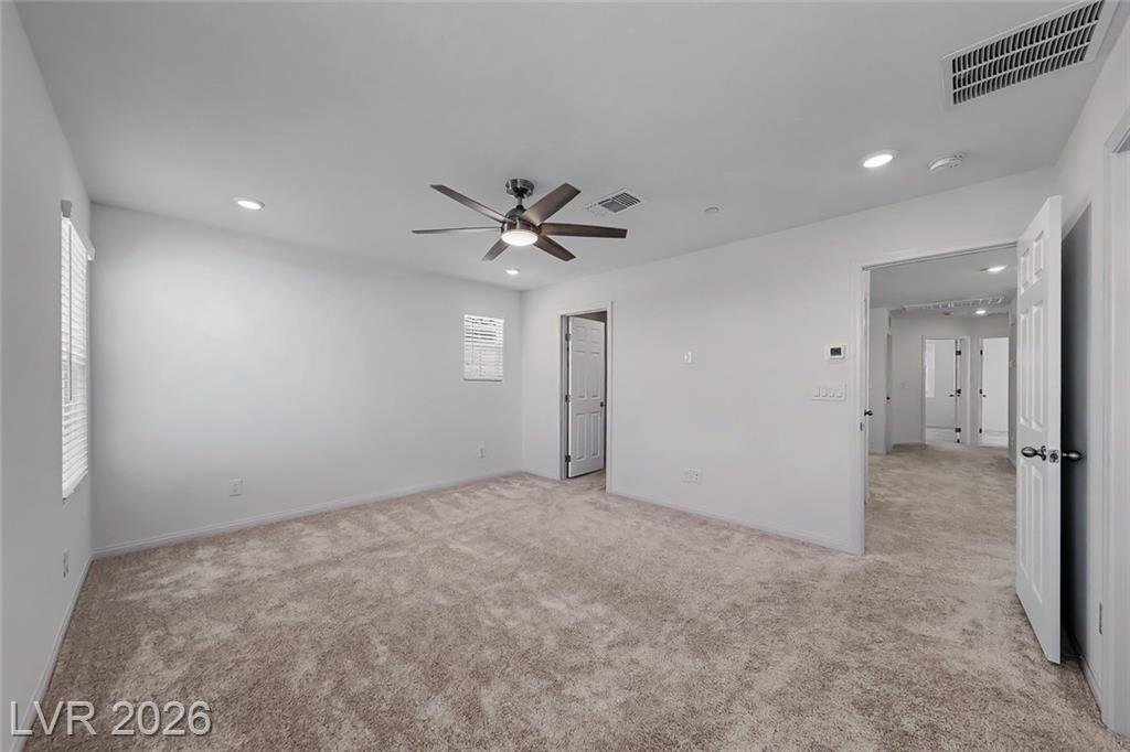 Primary Bedroom of this Inspirada home in Henderson, Nevada