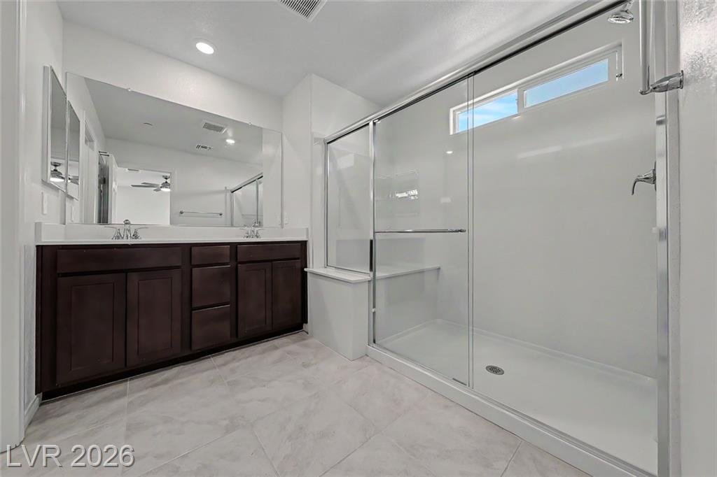 Primary Bath at 3744 Frattina Avenue in Inspirada, Henderson NV