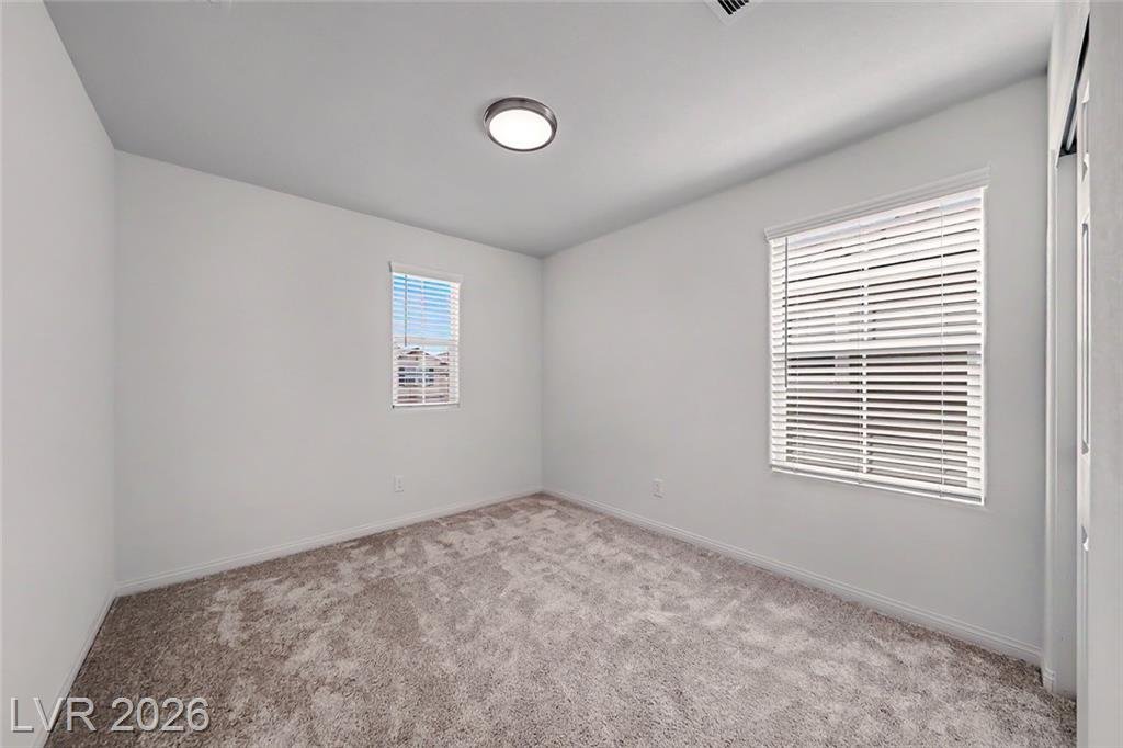 Bedroom of this Inspirada home in Henderson, Nevada
