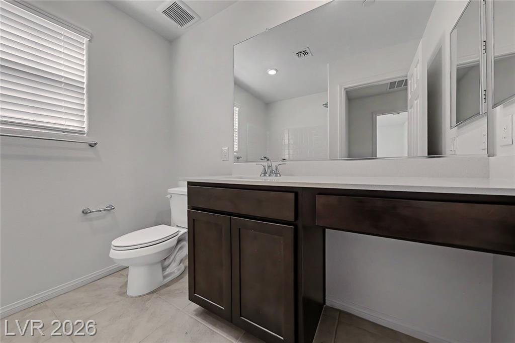 Primary Bath of this Inspirada home in Henderson, Nevada