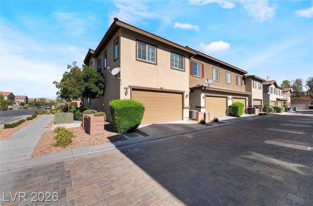 Garage of this Inspirada home in Henderson, Nevada