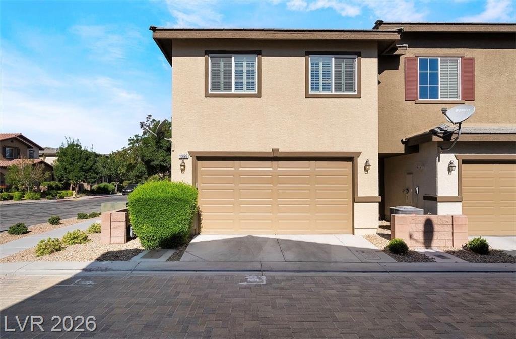 Garage of this Inspirada home in Henderson, Nevada