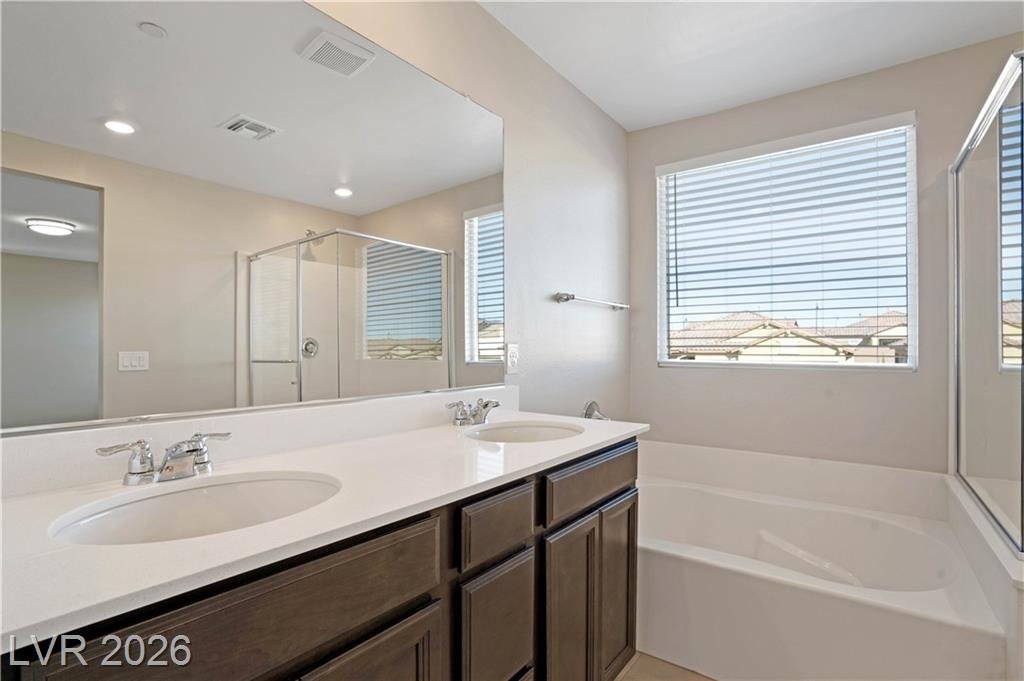 Primary Bath at 2572 Ofanto Street in Inspirada, Henderson NV