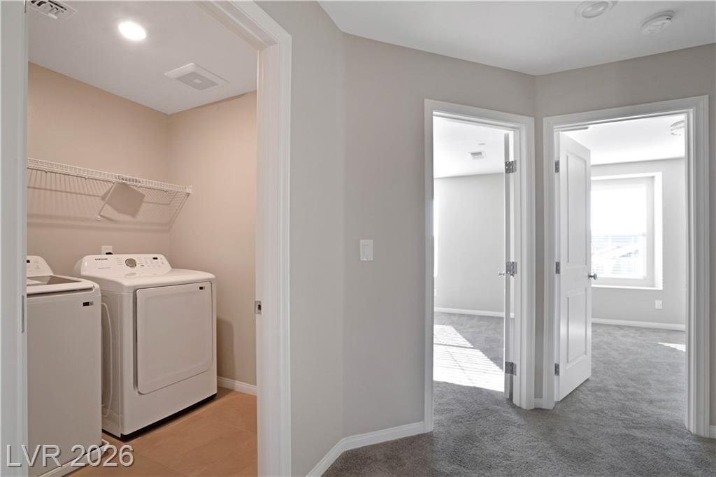 Laundry at 2572 Ofanto Street in Inspirada, Henderson NV