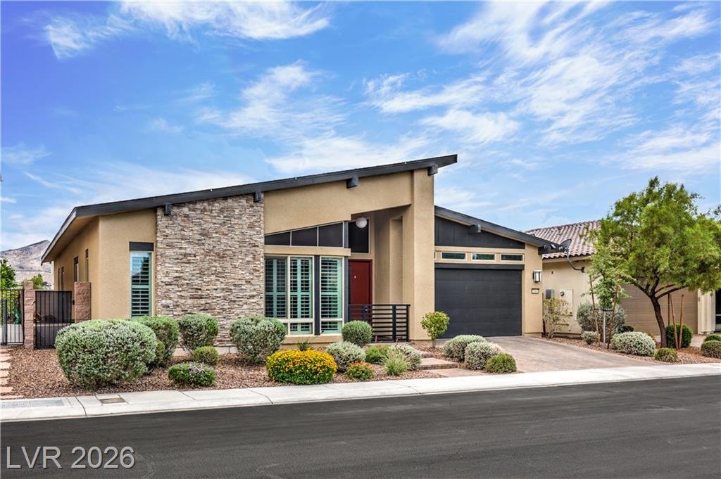 Front Exterior of this Inspirada home in Henderson, Nevada