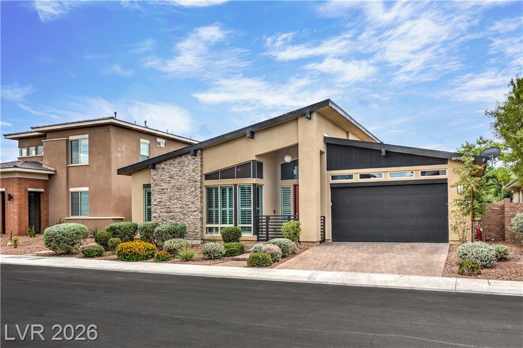 Front Exterior of this Inspirada home in Henderson, Nevada
