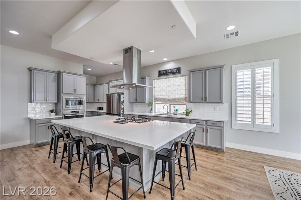Kitchen at 2981 Barrett Springs in Inspirada, Henderson NV