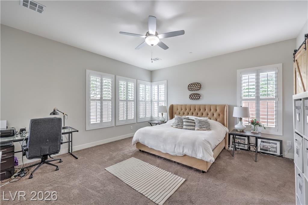 Primary Bedroom at 2981 Barrett Springs in Inspirada, Henderson NV