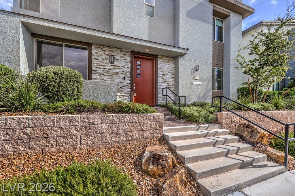 Front Exterior of this Inspirada home in Henderson, Nevada